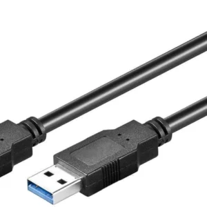 Cablu USB 3.0 A tata - tata 1m SuperSpeed 5Gbit/s Goobay