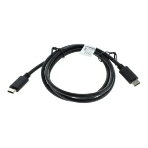 Cablu USB-C 3.1 tata la USB-C 3.1 tata 1m negru 60W 5Gbps 028-126