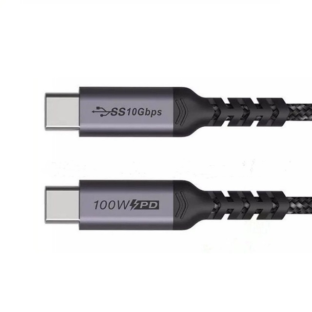 Cablu USB-C tata la USB-C tata 1m 100W 3.1 20V 5A 10Gbps