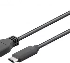 Cablu USB Type C 3.1 tata - USB3.0 A tata 1m Well