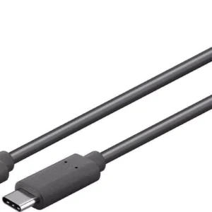 Cablu USB Type C Generatia 1 tata-tata 1.5m negru GOOBAY