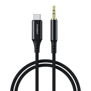 Cablu USB TYPE C - Jack 3.5 mm 1m negru Choetech AUX006