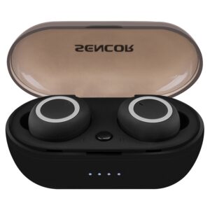 Casti bluetooth 5.0 TWS negru SENCOR SEP 510BT BK