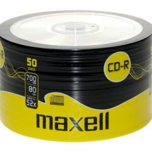 CD-R 700MB 52X 50buc pe folie Maxell 624036.40.TE