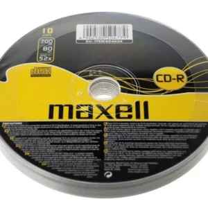 CD-R 700MB 52X MAXELL 10buc pe folie