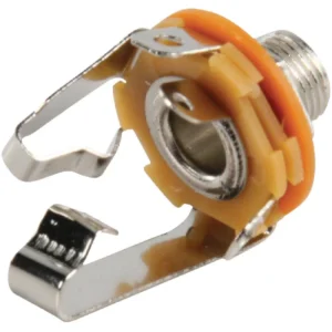 Conector 6.35 mm stereo jack mama montabil pe panou Valueline