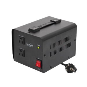 Convertor 230V in 110V 1000VA/800W cu doua intrari priza SUA Home VTF1000VA