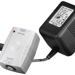Convertor IN coaxial DIGITAL - OUT Toslink OPTICAL Goobay 11918