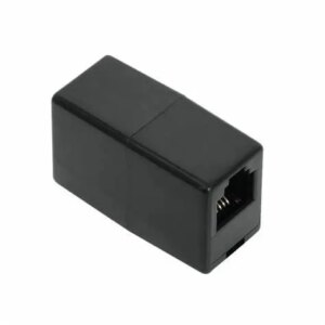 Cupla prelungire telefonica modulara RJ11 6P4C negru Well