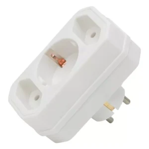 Distribuitor 2 simple Euro si 1 shuko cu protectie