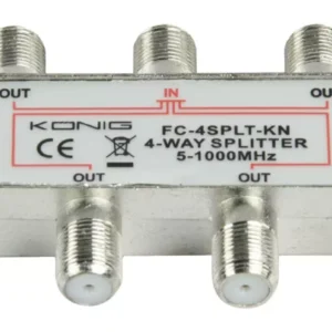 Distribuitor semnal TV 4 cai 862 Mhz Konig