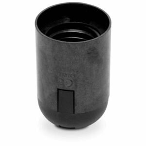 Dulie E27 plastic negru OE-27 Plastrol