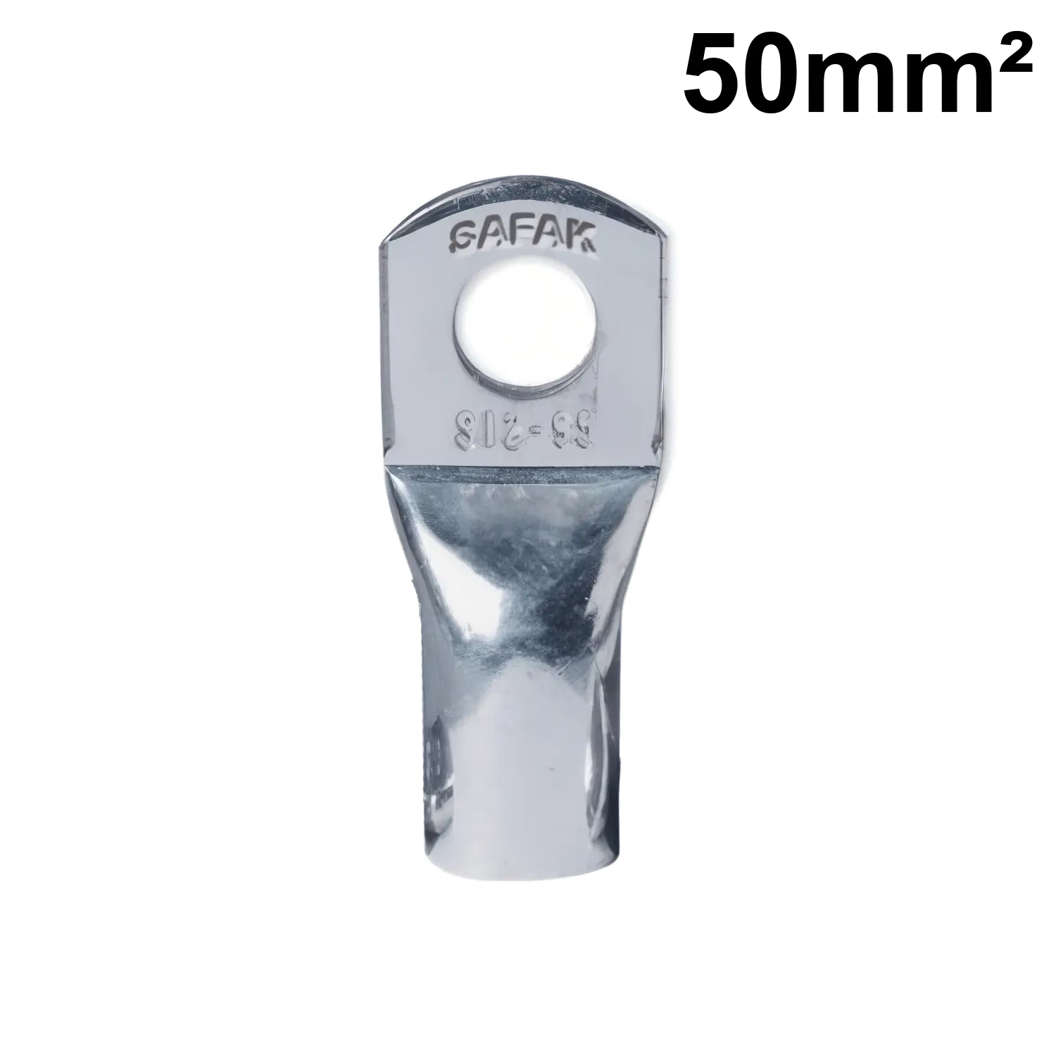 E 05010 Papuc cupru gaura M10 sectiune 50mm2 Safak E 05010