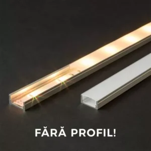 Ecran opal pentru profil aluminiu LED 1000mm 41010M1 Phenom