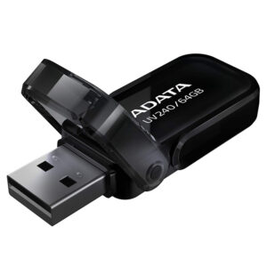 Flash Drive USB 2.0 64GB UV240 ADATA AUV240-64G-RBK
