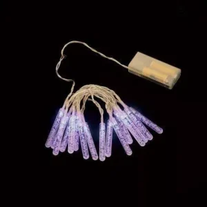 Ghirlanda luminoasa cu turturi 16 LED-uri albastre WELL