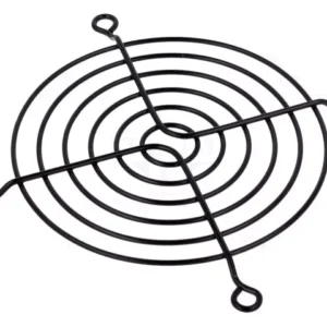 Grilaj ventilator de protectie metal 92x92mm surub negru TQSolution FG-09-BK