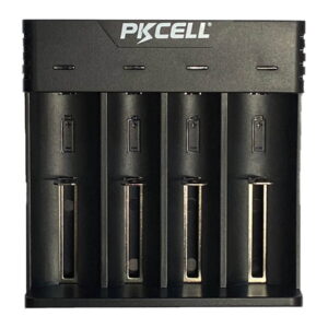 Incarcator acumulatori Li-Ion 3.6-3.7V 4x 18650 18490 18350 17670 14650 14500 10440 16340(RCR123A) 26640 22650 21700 20700 PKCEL
