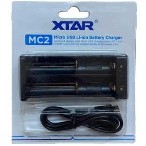 Incarcator portabil LI-ION 2x 18650 XTAR MC2