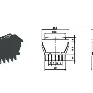 Intrerupator deschidere geam ASW-01