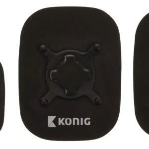 Kit suport negru montare telefon universal Konig