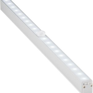 Lampa LED alb rece 6500K 160lm 2.2W cu detector de miscare intrerupator 6x AAA 55498 Goobay