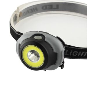 Lanterna frontala cu LED+COB 80+154lm AAA x3 Well TORCH-PITCH-WL