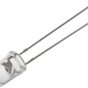 LED 5mm violet (lavender) 2.8-3.6V 5.4lm 15° Parte frontala convex OPTOSUPPLY OSCD4L5111A