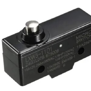 MICRO SWITCH cu buton mic cui 10mm Cursa de actiune la cui 5mm 49x17x24/33mm