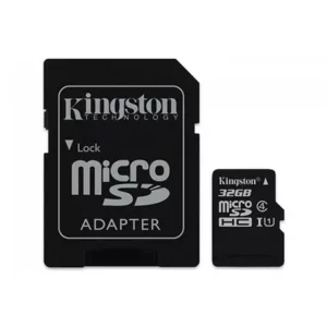 MicroSD Card 32GB Clasa 4 cu SDHC adaptor Kingston