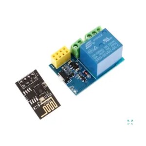 Modulul releu comutator WIFI de la distanta prin intermediul aplicatiei pentru telefonul mobil inteligent ESP-01S WIFI DC 5V 10A
