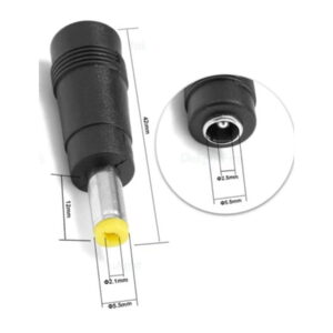 Mufa adaptoare 2.5/5.5mm mama - 2.1/5.5mm tata (537)