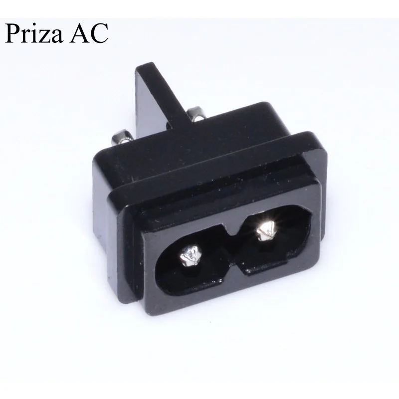 Mufa alimentare mama tip priza alimentare casetofon /EURO fixare pe panou IEC 60320 C8