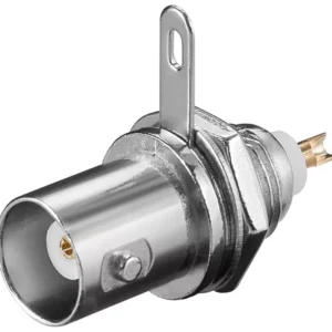 Mufa BNC mama UG1094 U panou cu contacte placate cu aur GOOBAY