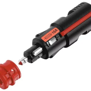 Mufa bricheta auto 16A 12V/24V terminale cu surub si cu siguranta Pro Car 67722010