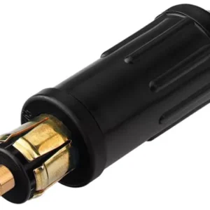 Mufa bricheta auto tata mini cu siguranta 15A 12-24V standard cu borne cu surub pentru prizele standard DIN EN ISO 4165 PRO CAR