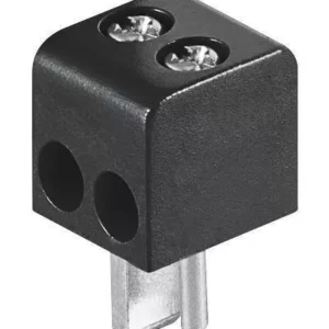 Mufa difuzor tata cu surub negru Goobay