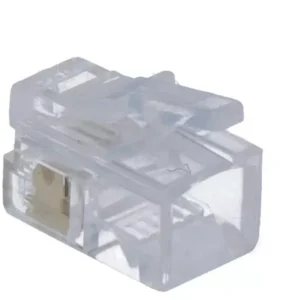 Mufa RJ10 4p4c pe cablu IDC crimpat MH CONNECTORS MHRJ114P4CR