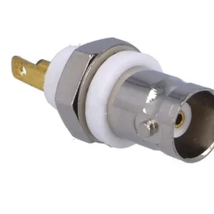 Mufa Soclu BNC mama cu izolatie drept lipire pt montare pe panou