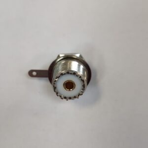 Mufa UHF mama pin aurit pe panou cu piulita SO 239-PL 259 pentru statii CB