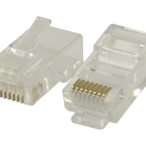 Mufe CAT6 UTP RJ45 SOLID PVC transparent 5buc VALUELINE