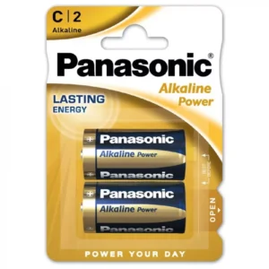 Panasonic baterii alcaline C (LR14) Alkaline Power Bronze 2buc LR14APB/2BP