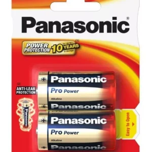Panasonic baterii alcaline C (LR14) Pro Power 2buc LR14PPG/2BP