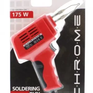 Pistol de lipit 175W in blister CHROME