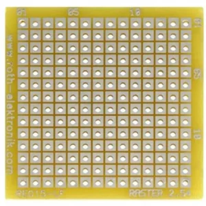 Placa universala singura fata prototip W 40mm L 40.5mm ROTH ELEKTRONIK GMBH RE015-LF