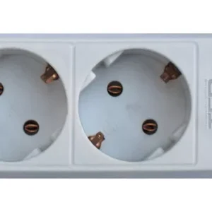 Prelungitor 3 prize Schuko 3m 16A 3680W 3x1.5mm alb TED