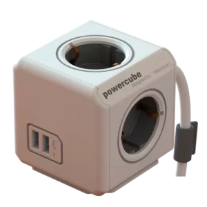 Prelungitor 4 prize CUB +2x USB cablu 1.5m Allocacoc