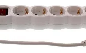 Prelungitor 5 prize 5m cu intrerupator cablu 3xG1.5mmp Well