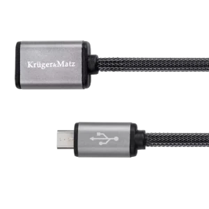 Prelungitor USB la micro USB 0.2m Profesional Kruger&Matz