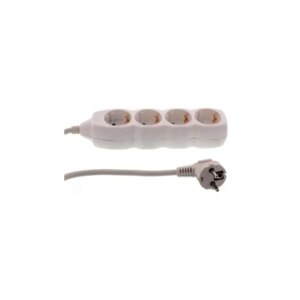 Prelungitor Well 4 prize 1.5m cablu 3x1.5mmp 3500W 16A alb EXTS-4S1.5M/02-WL